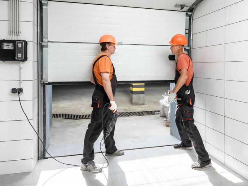 Installation porte de garage Lille